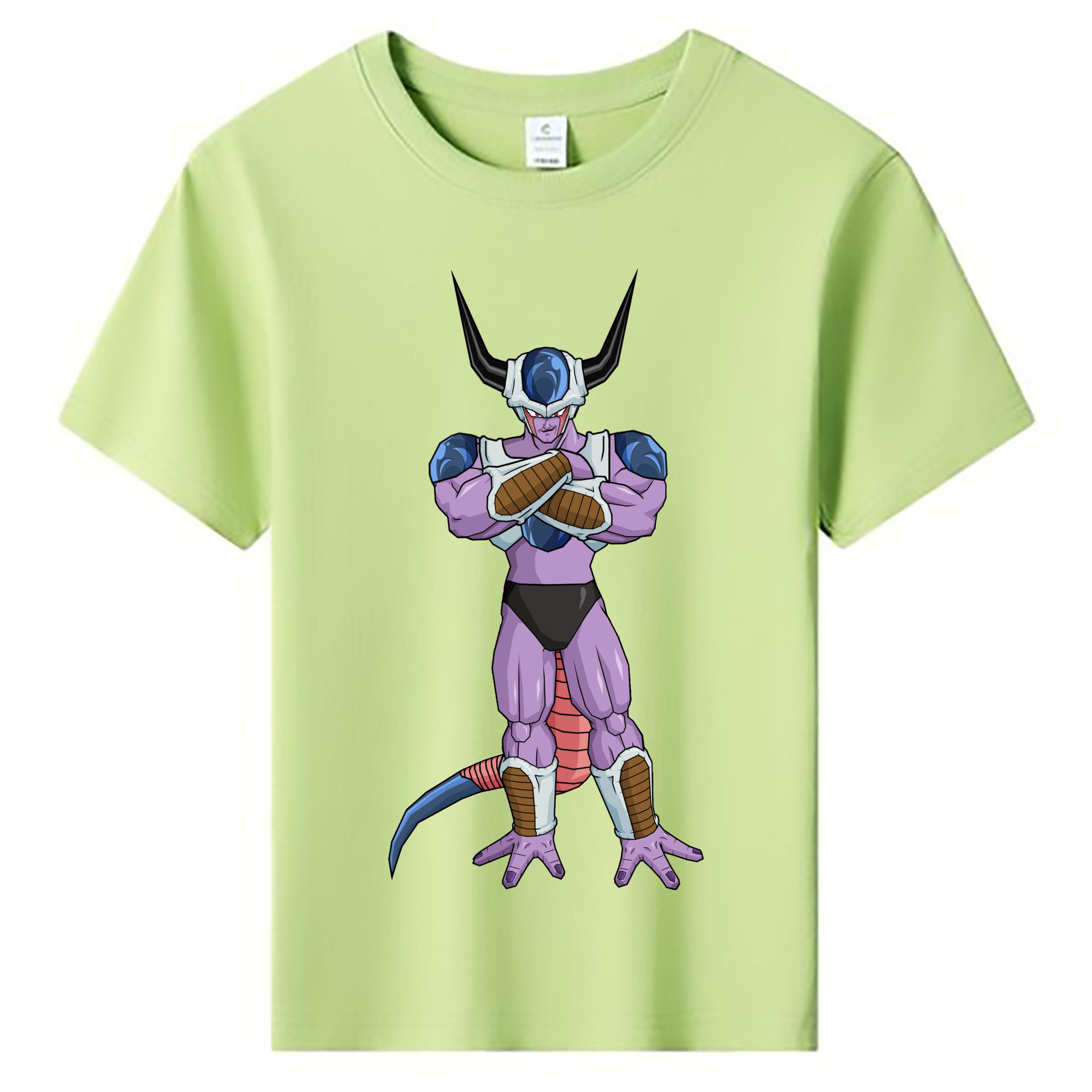 （画像用） ドラゴンボール フリーザ DRAGON BALL Frieza 綿100％キッズTシャツ（フロントプリント）
